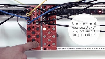 ADDAC304 & ADDAC305 Manual Gates and Latches