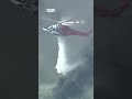 Helicopters Dump Water On Los Angeles Warehouse Fire | IGR | India Global Review