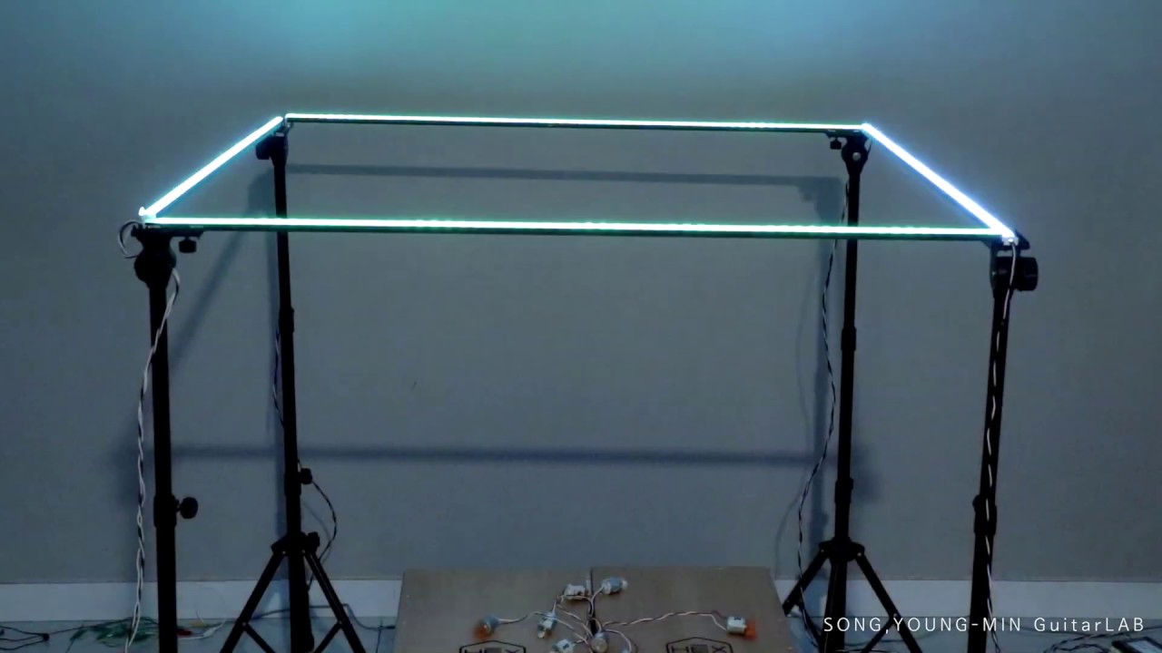 Step.14) Leap Motion & DMX LED Strip Bar & Motor Control