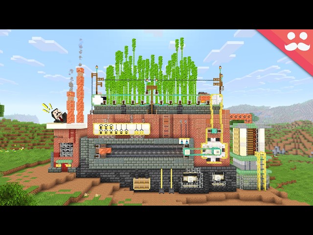 Making Industrial Minecraft Farms look good