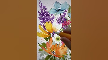 Watercolor Florals in Procreate | Joy Hall Art