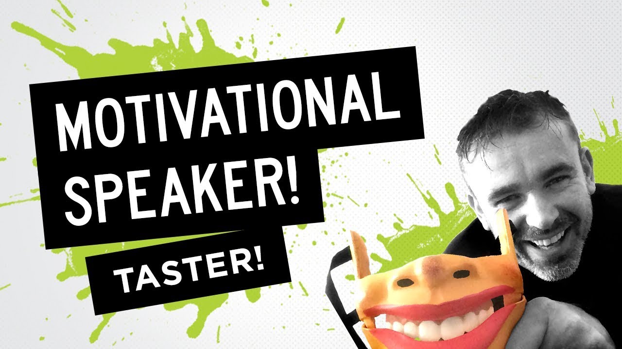 Motivational Speaker -  taster! (Ventriloquist Marc Griffiths)