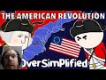 TommyKay reacts to ''The American Revolution - Oversimplified'' Part 1 and 2