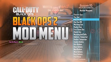 Black Ops 2 Bossam V5 Mod Menu GSC 1.19 + Download
