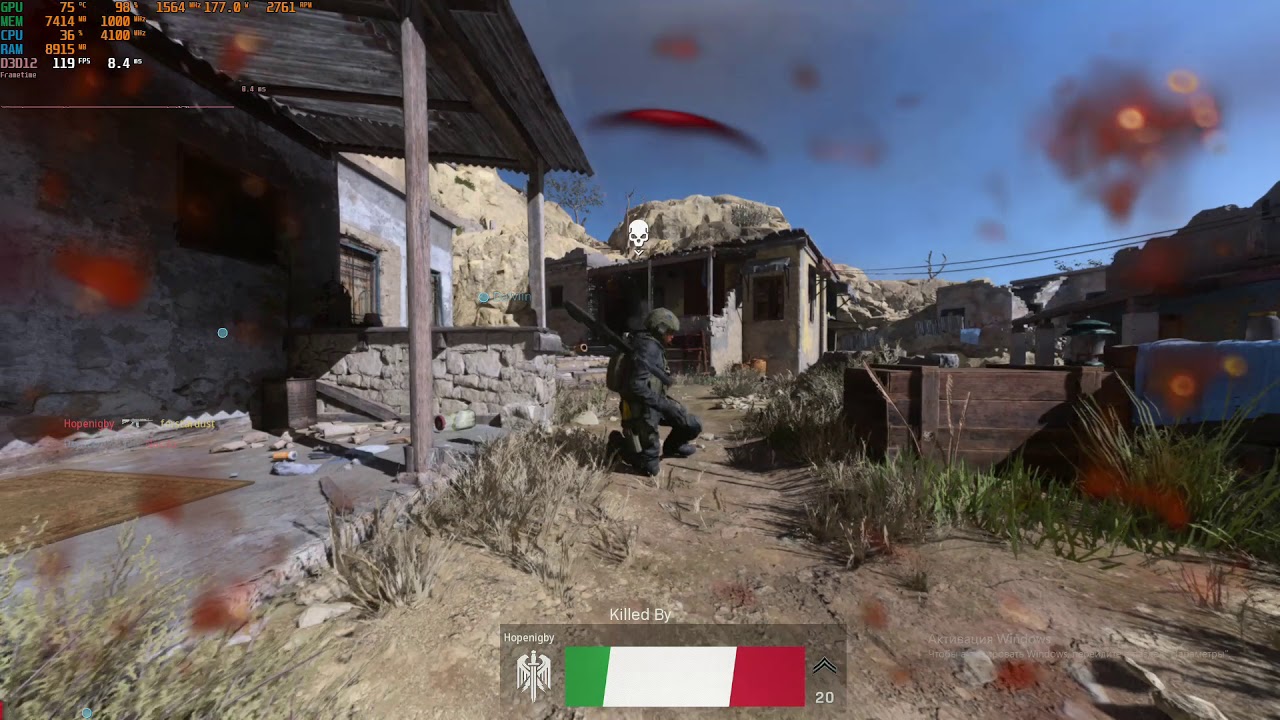 Modern Warfare (Ryzen 5 3600 + Vega 56)