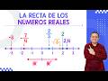 LA RECTA DE LOS NÚMEROS REALES