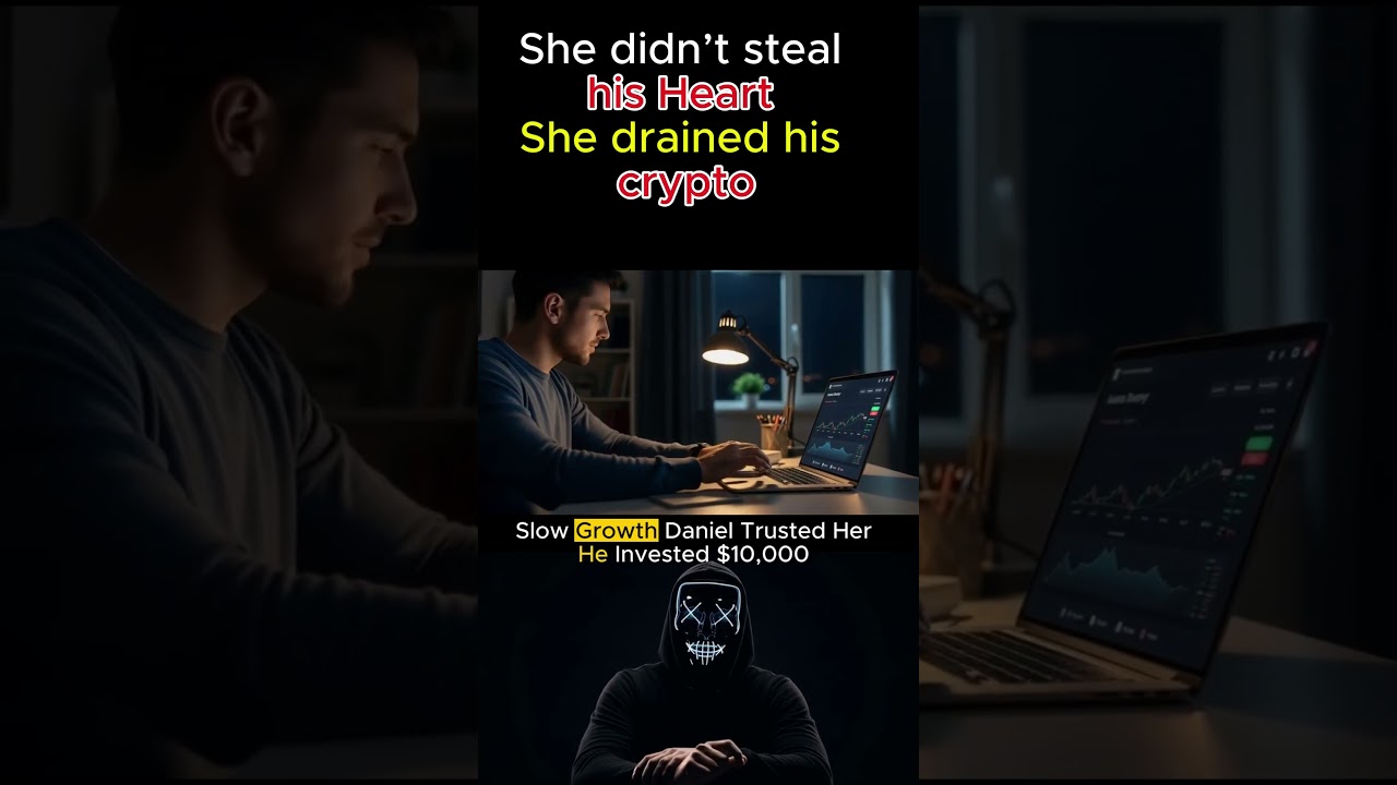 She didn’t steal his heart | drained his crypto |  