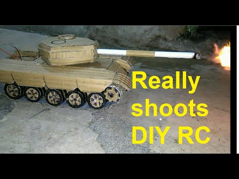 How to make DIY RC tank that really shoots - 8 - YouTube