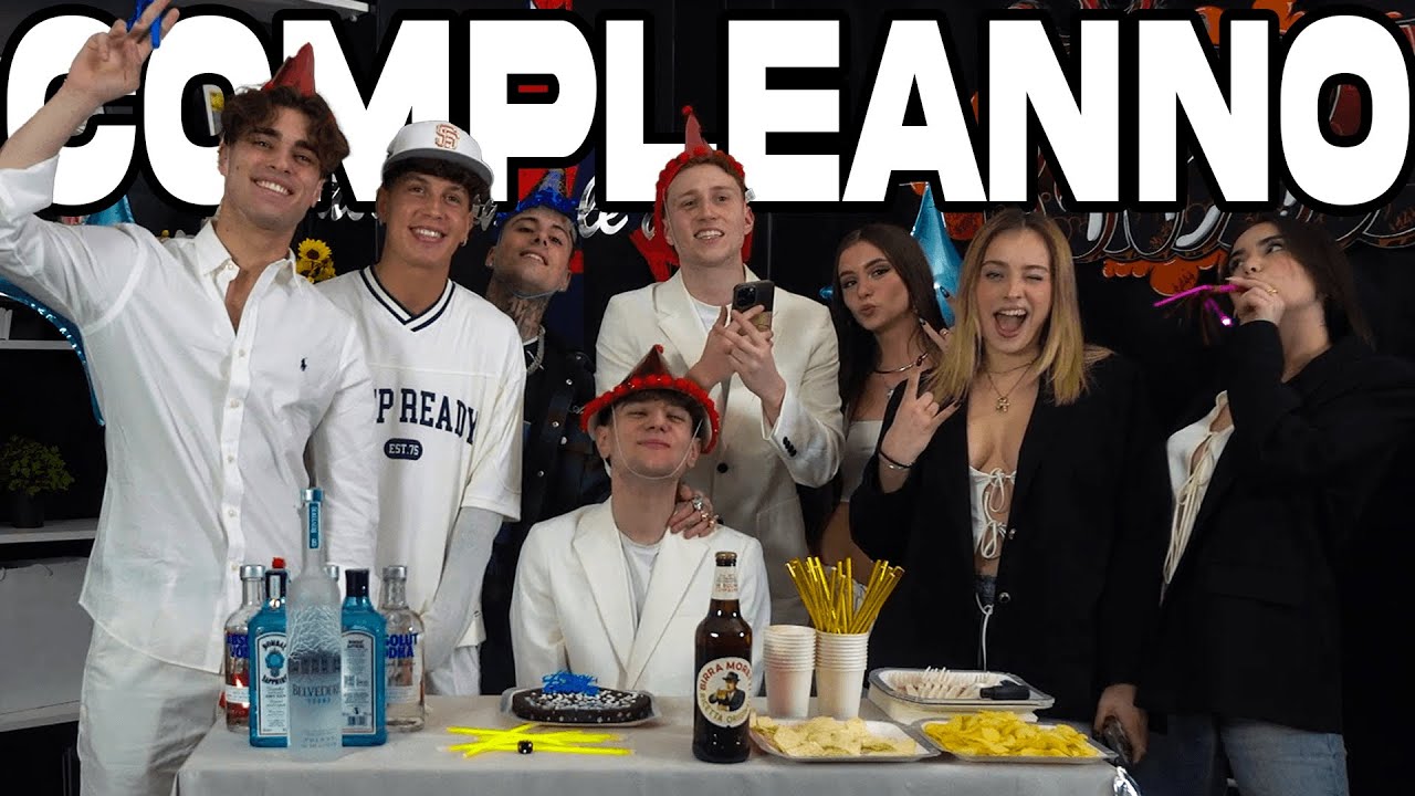 IL COMPLEANNO DEL FUBBE!🎉W/Il Rosso,Boro,Alice Perego,Fratino,Alice Carollo,Rebecca Parziale