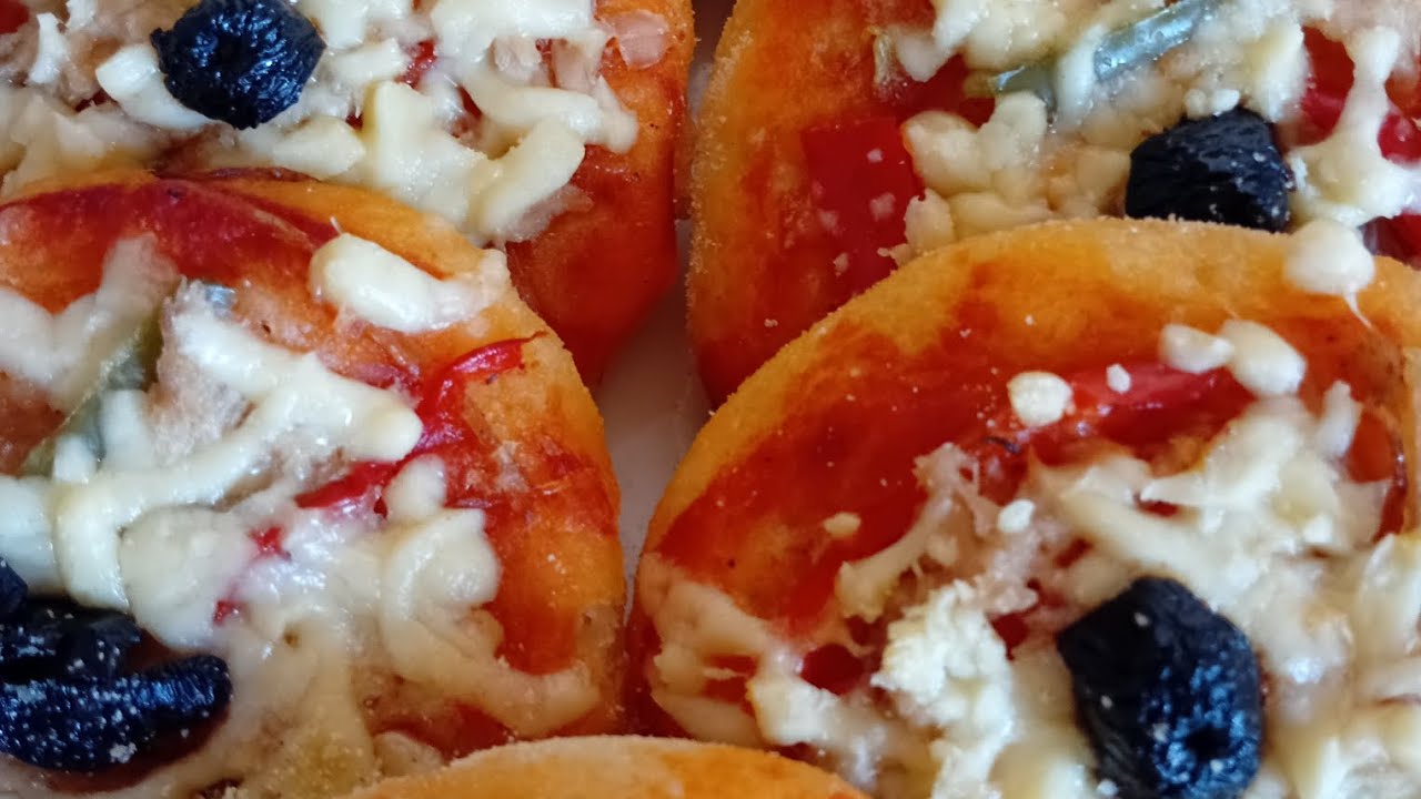 وصفة بيتزا منزلية بأسهل طريقة 😋👌