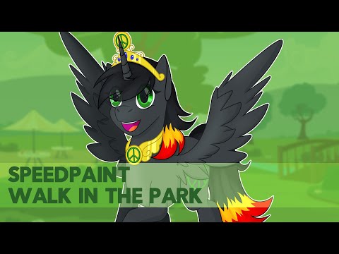 Speedpaint | Ych MLP | Walk in the Park