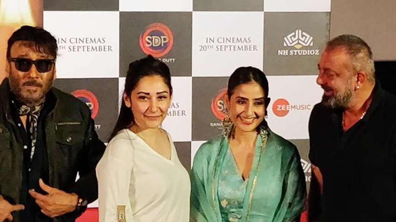 Prasthanam Teaser Launch | Star Cast GRAND ENTRY | Sanjay Dutt, Jackie Shroff, Manisha Koirala