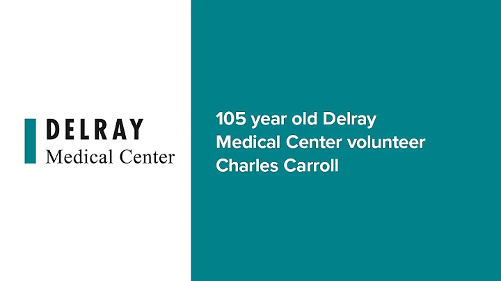 105 year old volunteer Charles Carroll