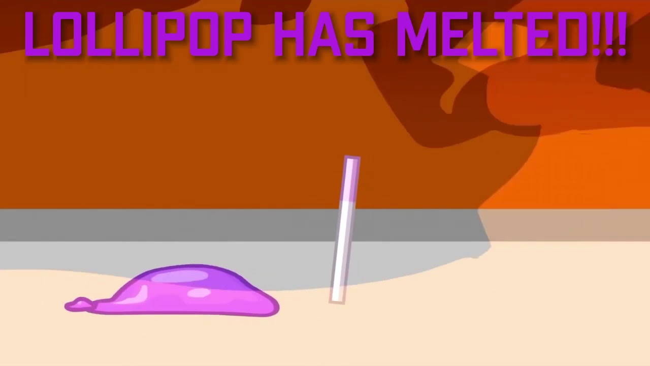 Lollipop Melts Then Becomes Alive Again.