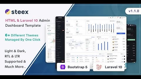 Unlock the secrets of installing Steex Admin & Dashboard Template in Laravel