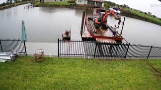 Timelapse of Dock Build and Boat Lift
