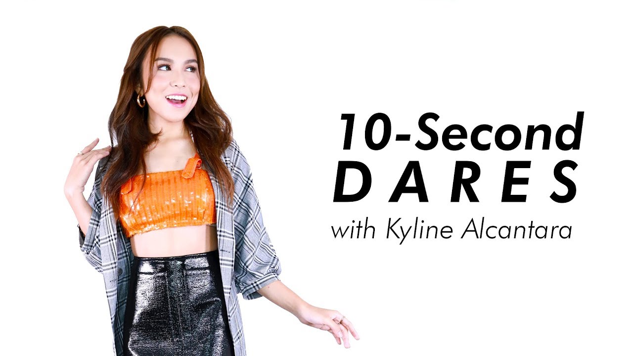 10-Second Dares with Kyline | iamClaire.