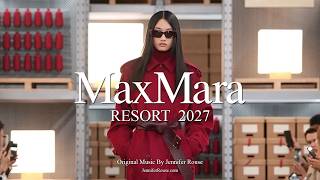 MAX MARA Resort 2027 Runway Show | Shanghai, China | Original Music by Jennifer Rouse