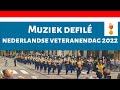 Muziekkorpsen  muziek defil nederlandse veteranendag 2022