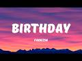 Faouzia BIRTHDAY Lyrics 