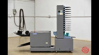 Duplo DBM-120 Booklet Making System w/ 12-Bin Collating Tower
