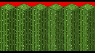 MINECRAFT CACTUS TRANSITION RED SCREEN