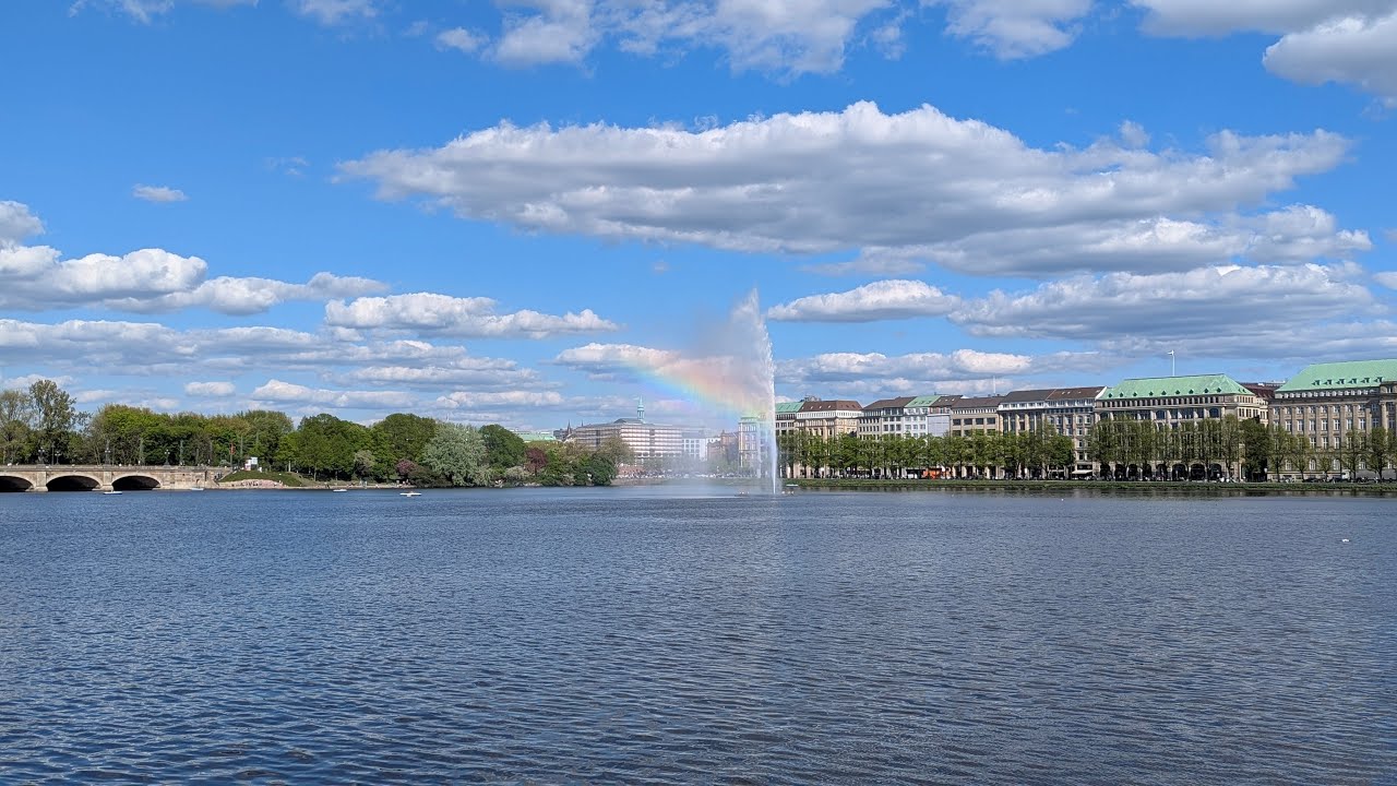 Deutschland Hamburg - Fahrradtour
