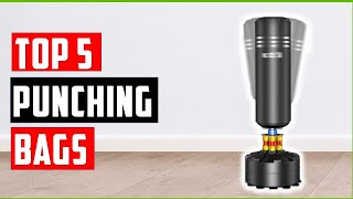 ✅Best Punching Bags 2024 | Top 5 Punching bag workouts for beginners