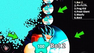 ✅ Agar.io Mobile - DOUBLESPLIT vs. BAIT! | The BIGGEST DOUBLE CANNONSPLIT | BOTS vs. TEAMS (AGAR.IO)