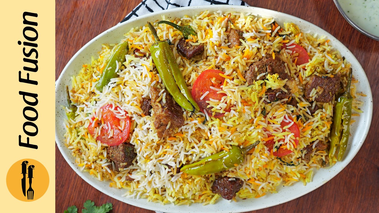 Mirchi Gosht Biryani Ramzan Special Recipe By Food Fusion