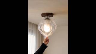 3D Printed Bubble Ceiling Light | Soft Modern Glow #lightingdesign #diningtabledesign