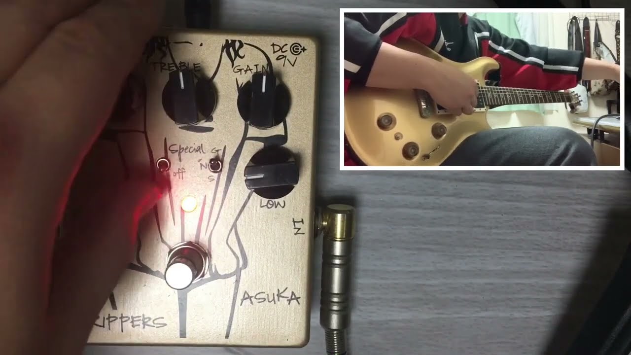 ギター Rippers KENBLE KLON Centaur Clone】RIPPERS KENBLE(ASUKA)を好きに弾く動画