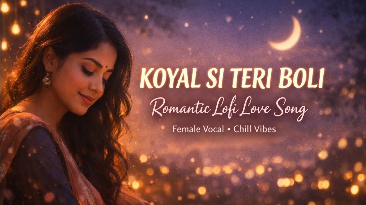Koyal Si Teri Boli ❤️ | Romantic Lofi Love Song | Female Vocal | Chill Night Vibes 🎧