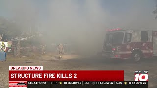 Amarillo Fire Department 2 dead after house fire near NW 17th Rusk