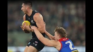 Jacob Weitering - AFL 2024 Round 9 Highlights - Carlton vs Melbourne