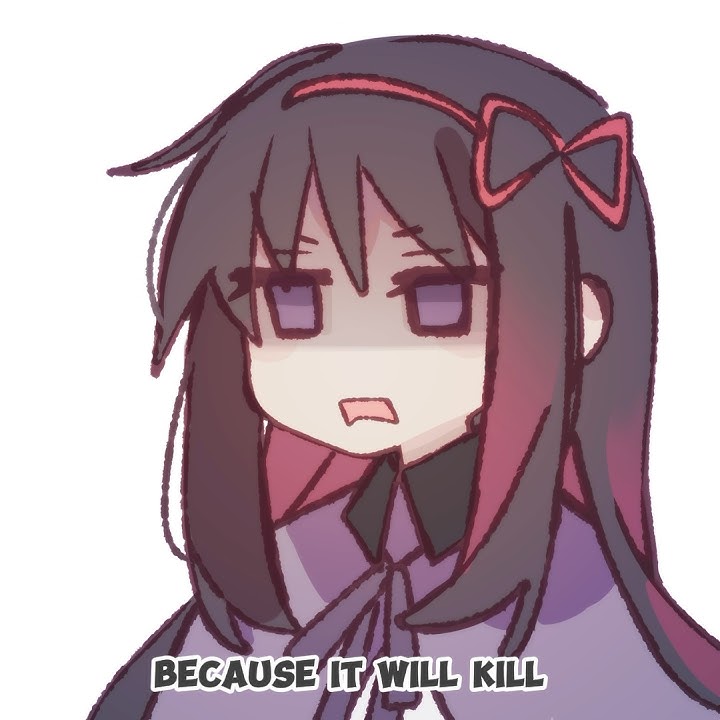 Download lagu The cat is very cute ft. Madoka   homura (Madoka mágica) #artist #anime #madokamagica