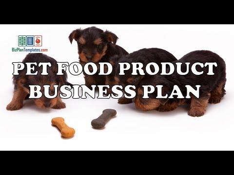 dog food production business plan