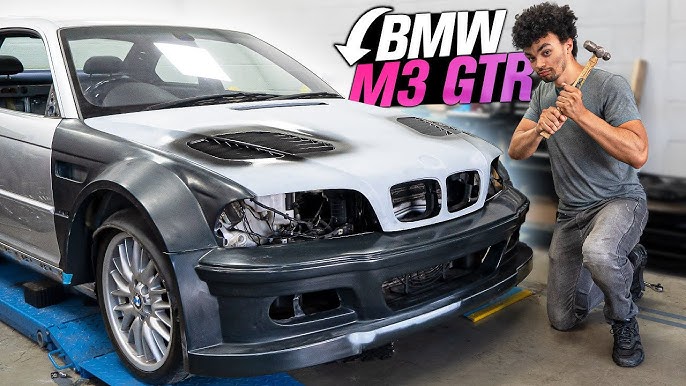 Installing the Need for Speed Most Wanted BMW M3 GTR Bodykit! - YouTube