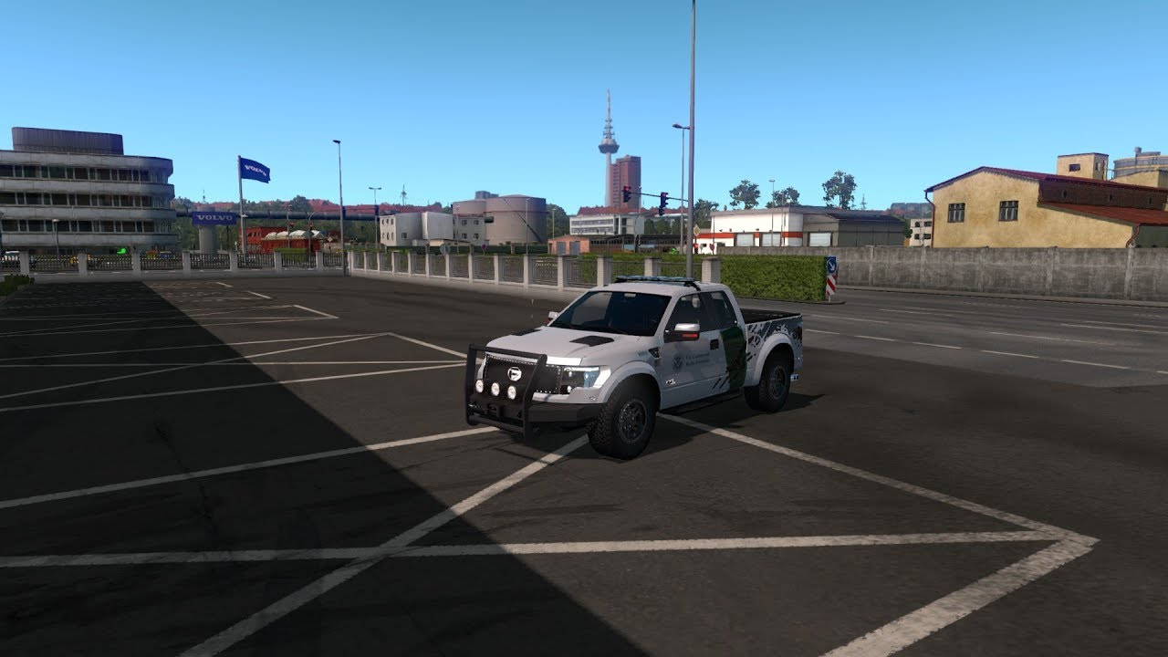 Ford Raptor Security ETS 2/Ford Raptor F150/Security/Mluvící GPS/Logitech G29 - YouTube