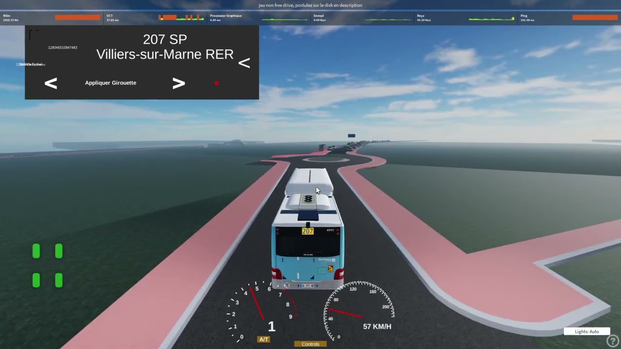 Conduite sur la ligne 207 |Roblox