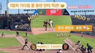 이정후 김하성 동반 안타 ⚾️ 샌프란시스코 자이언츠 홈 개막전 3경기 (4월8일) 직관 타석 모음 ⚾️ 현지 반응 ⚾️ Sanfrancisco Giants vs Padres 멀티