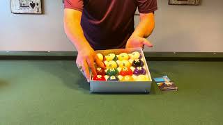 Aramith Crown Standard “Budget Friendly” Pool Balls Unboxing