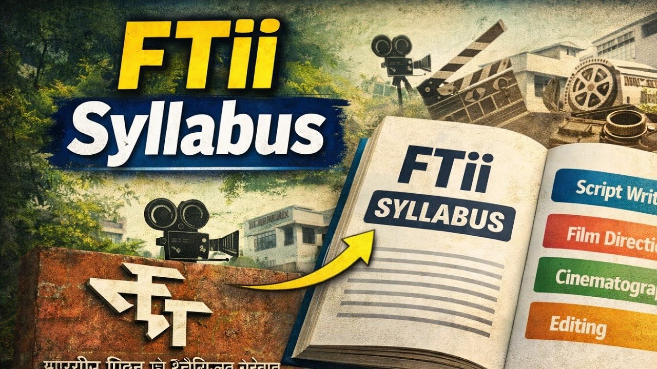 FTii entrance Syllabus | PANKAJ MEENA {PK}
