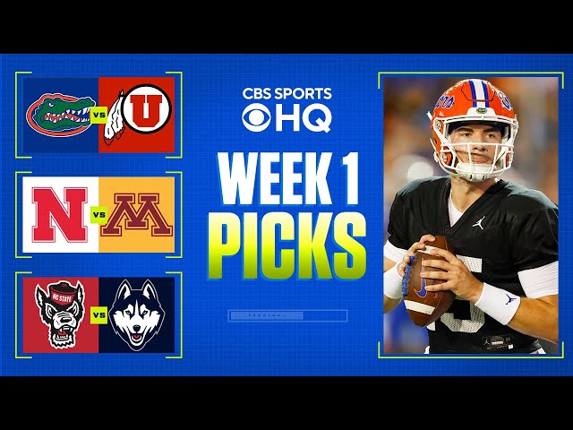 College football spread picks: Predictions and best bets for Week 1