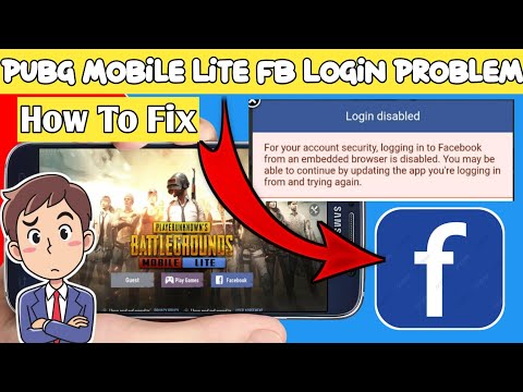? Pubg Mobile Lite Facebook Login Problem Fixed ? | pubg lite fb login problem| Games Specials
