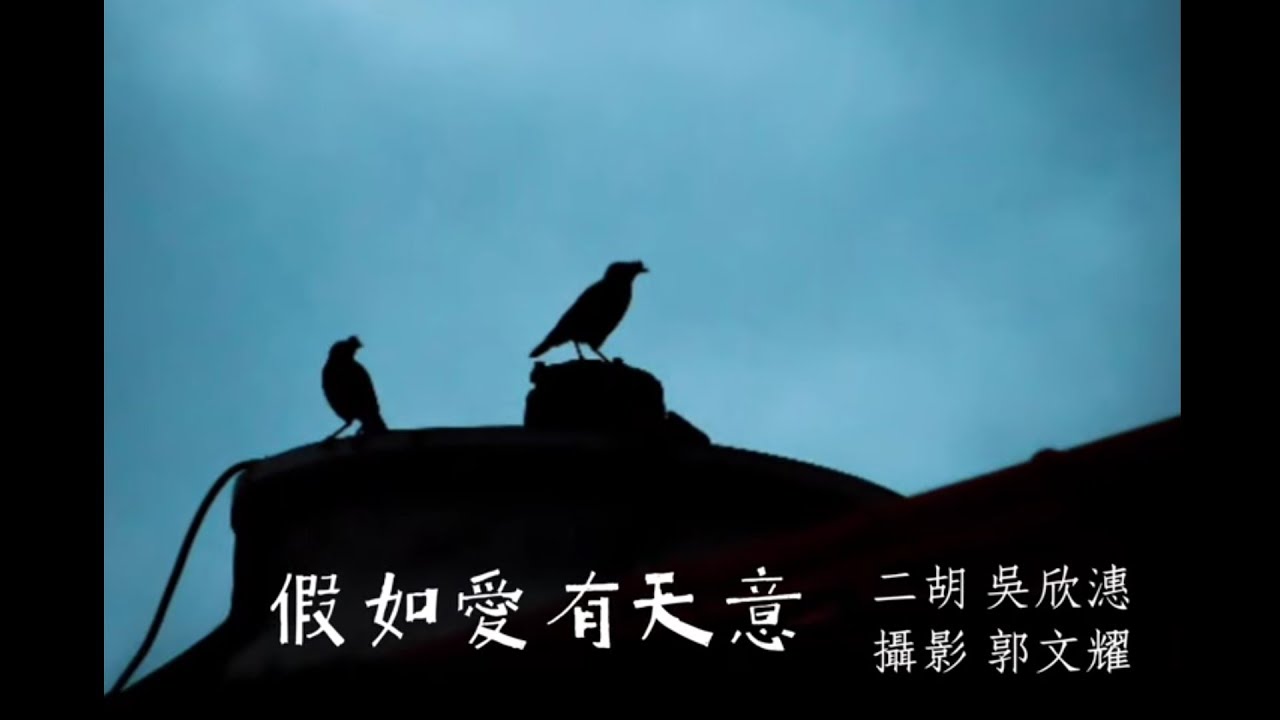 #假如愛有天意 #二胡 吳欣潓 攝影 郭文耀