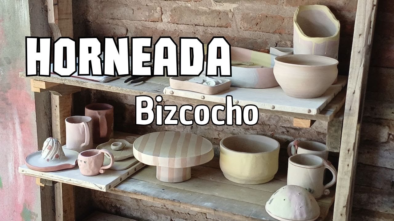HORNEADA completa de CERÁMICA ARTESANAL