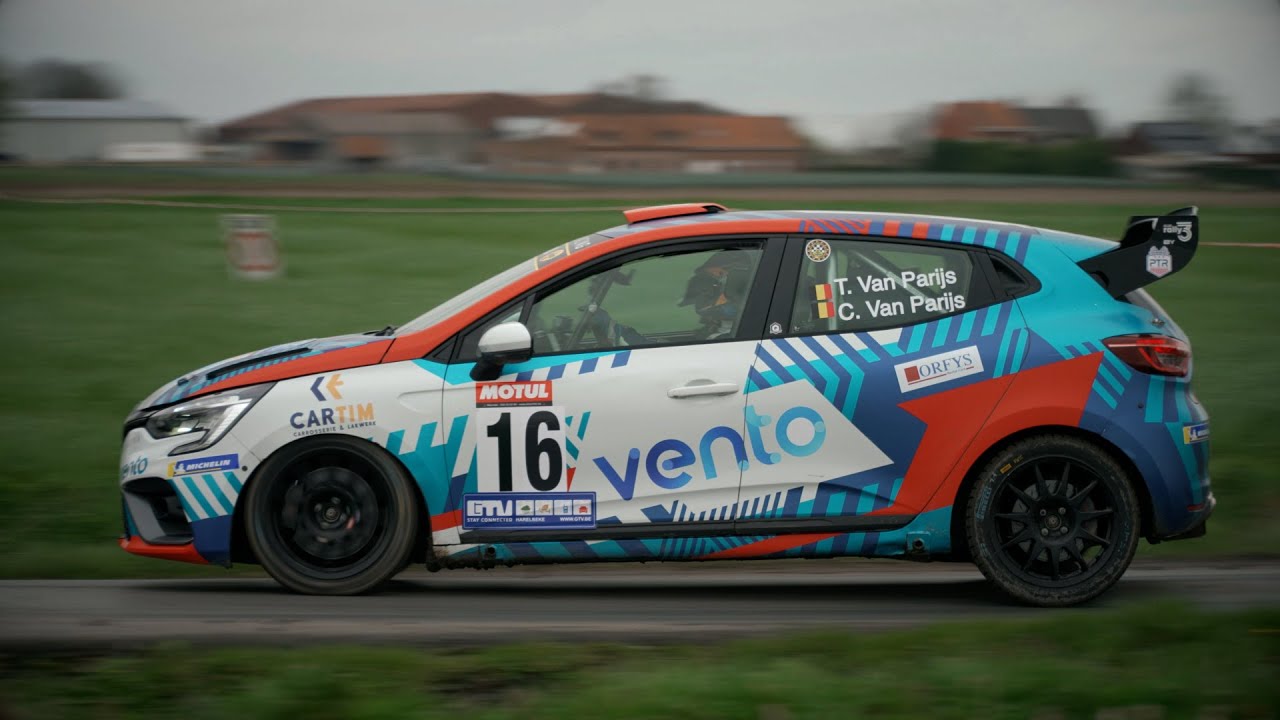Short Rally van Moorslede 2024 - Renault Clio Rally 3 Van Parijs review