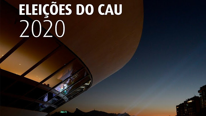 Como votar nas eleições do CAU