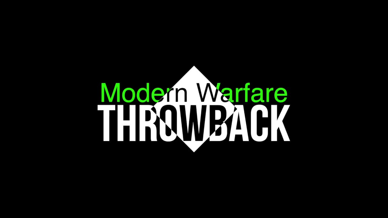 Call of Duty Modern Warfare Gameplay Throwing Knife Throwback